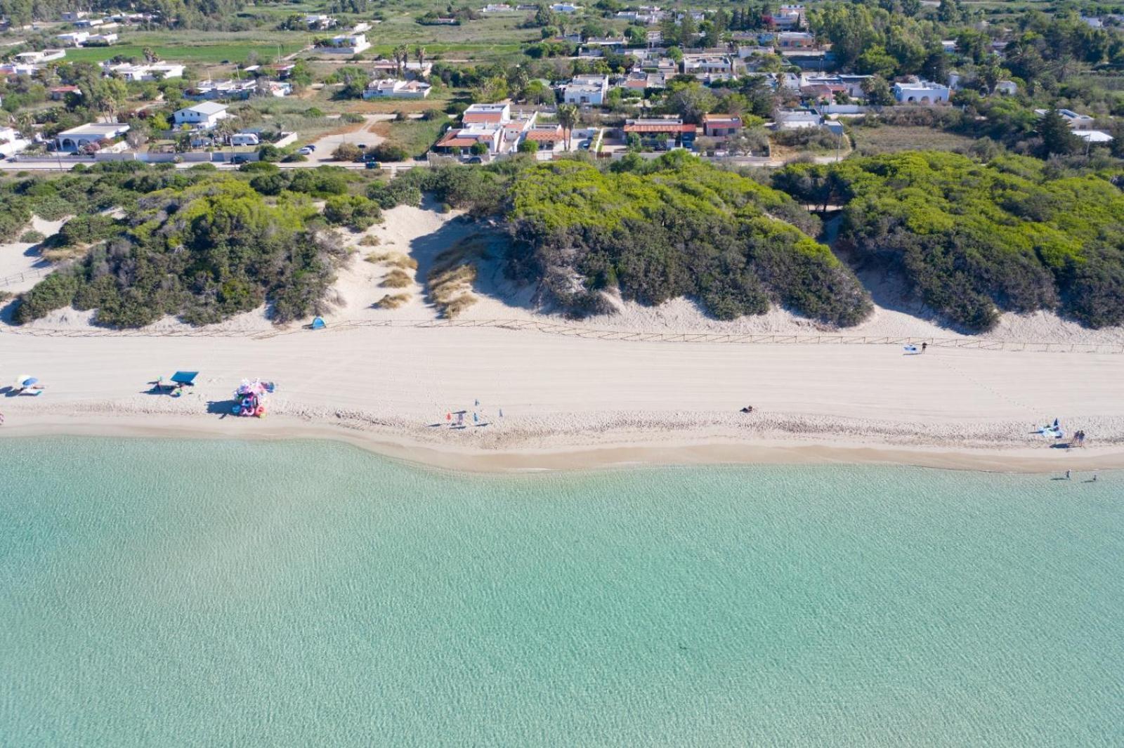 Vidamarina - Camere Al Mare Torre Lapillo Eksteriør billede